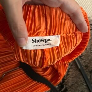 Showpo beca plisse flare pants